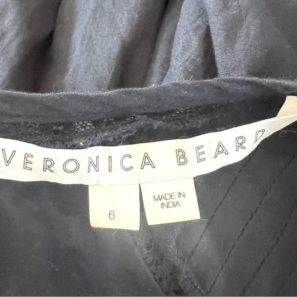 $498 Veronica Beard Addilyn Dress in Ink blue Size 6 Revolve Shopbop - Picture 9 of 11